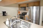 Kitchen With Stainless Steel Appliances & Sink